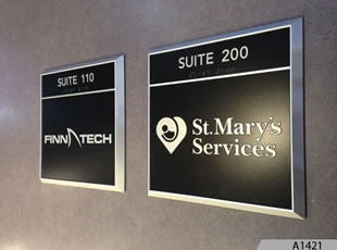 ADA and Tenant Sign Frame Systems | Churches & Religious Organizations | Mt. Prospect