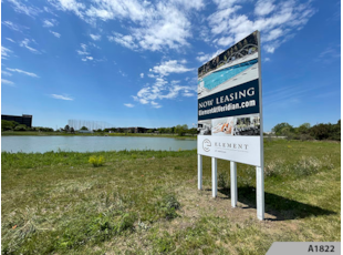 Post & Panel Signs | Property Management | Schaumburg | Wood