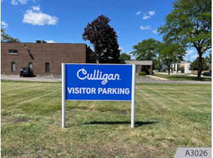 Post & Panel Signs | Construction | Arlington Heights | Aluminum