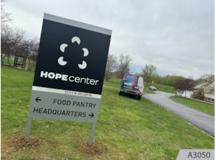 Post & Panel Signs | Churches & Religious Organizations | Lake Zurich | Aluminum