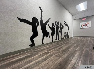 Custom-Shape-3-dimensional Silhouette-Students-wall graphics. By featuring silhouettes of students, faculty, or scenes specific to the institution, these graphics can foster a sense of belonging and pride among the community. They serve as visual reminder