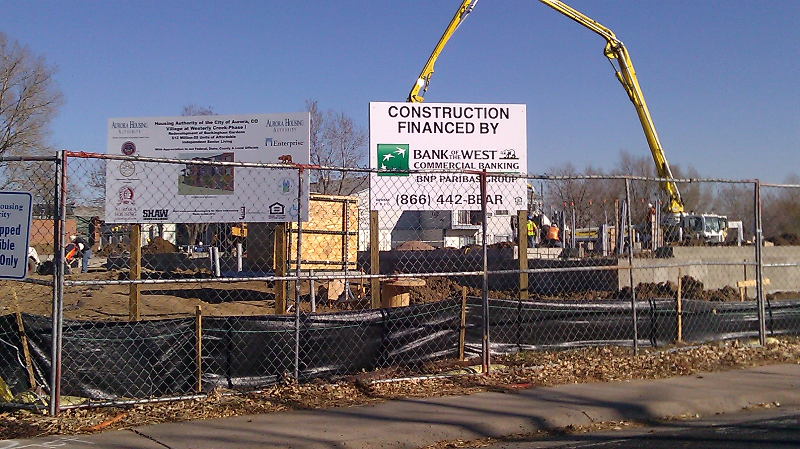 Bank of the West Post & Panel