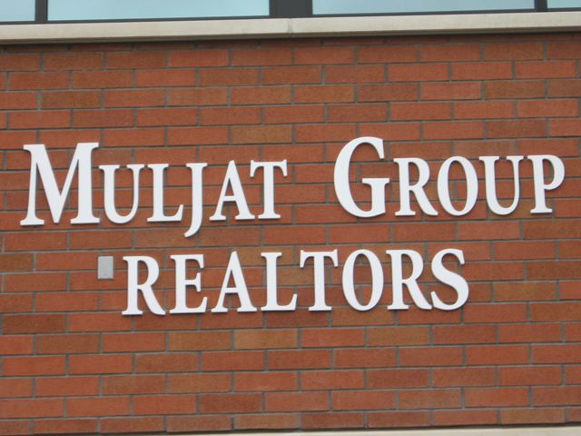 Three Dimentional Lettering for The Muljat Group
