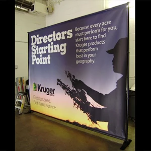 Oversized Fabric Banner with Framework