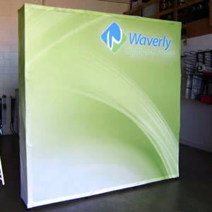Interior Collapsable Banner with Framework & Case for Storage