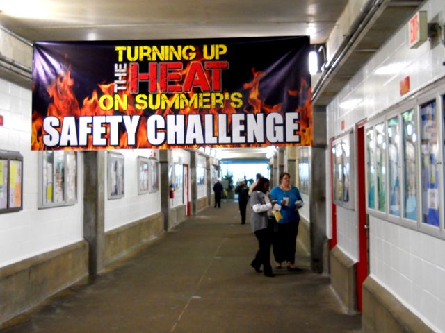 Indoor 2-sided Vinyl Hanging Banner