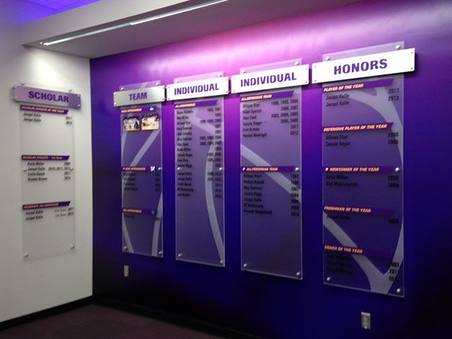 Plexi and Vinyl Display