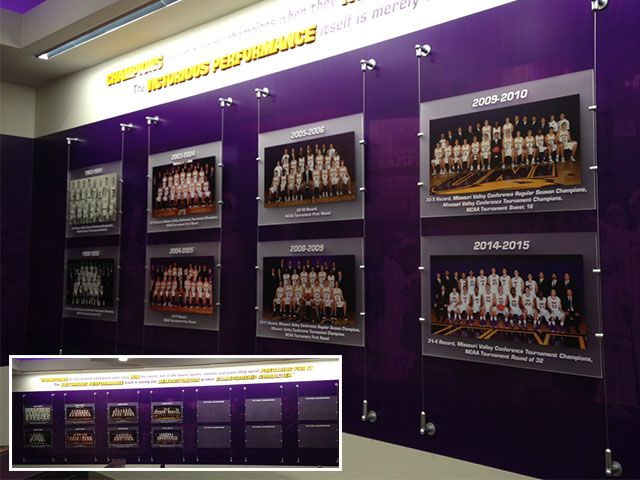 Basketball Lounge Signage