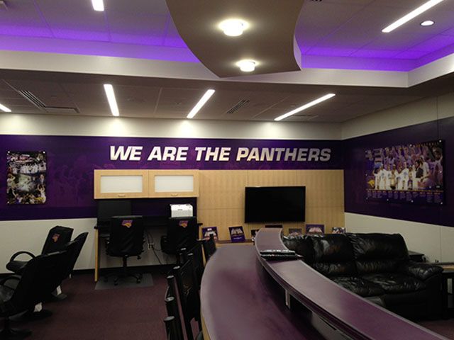 Basketball Lounge Signage