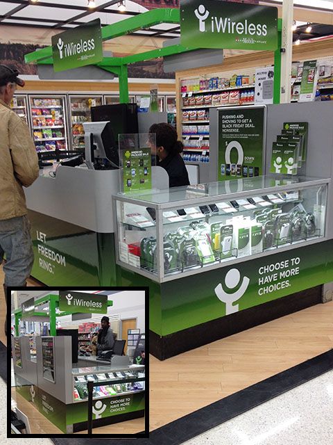 Company Booth Wrapped in Vinyl