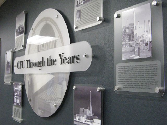 Cedar Falls Utilities Interior Clear Plexiglass + Standoffs