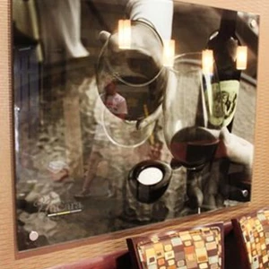 NewAldaya Lifescapes Glass Photo Display + Standoffs