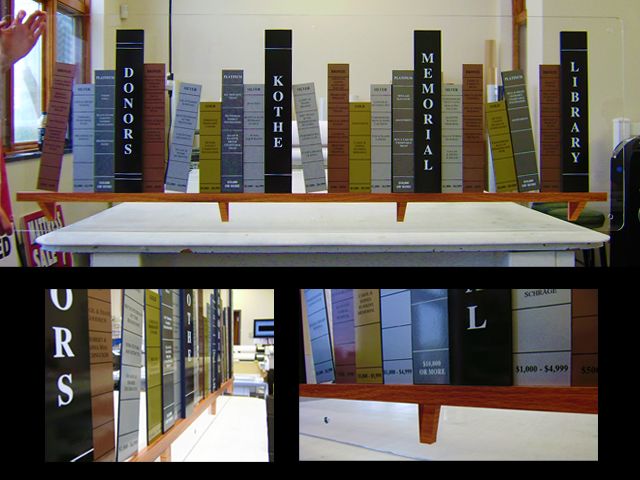 Dimensional donor board