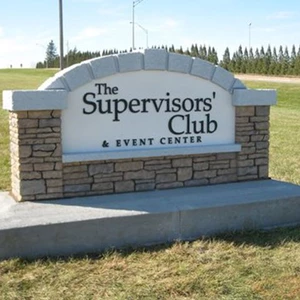 John Deere Supervisors Club Monument Sign