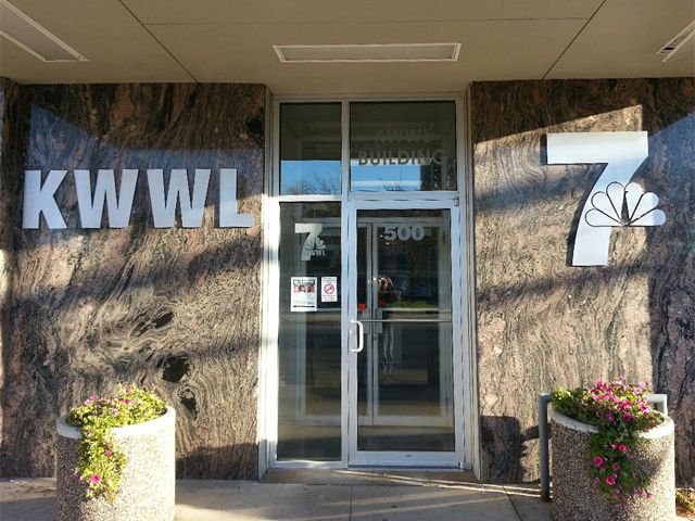 Brushed Silver Dimensional Lettering