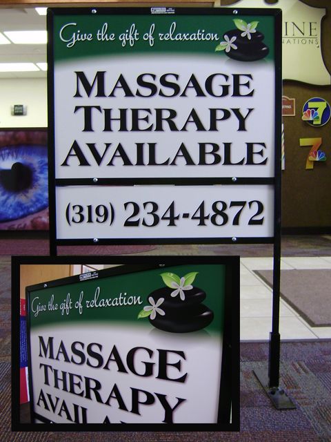 Custom Steel-Frame Yard Sign