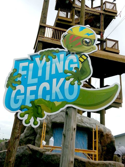 Cut-To-Shape Exterior Sign