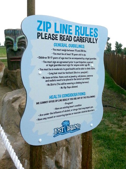 Cut-To-Shape Exterior Sign