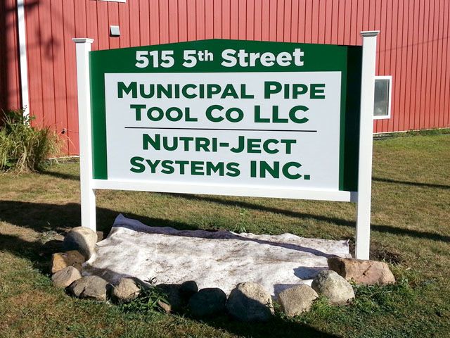 Exterior Free Standing PVC Post-Kit