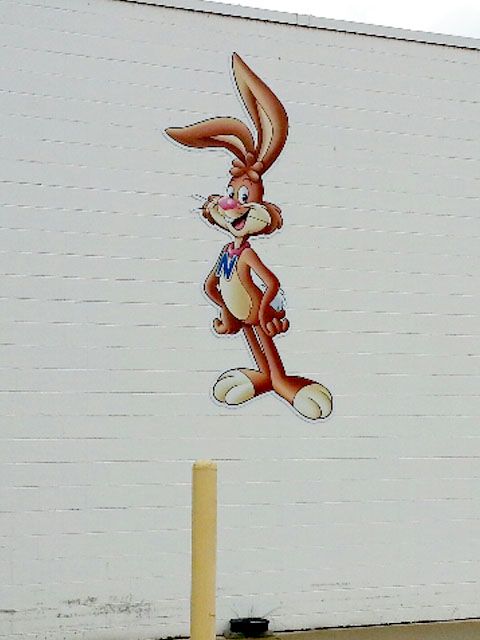 Cut-To-Shape NesQuik Bunny