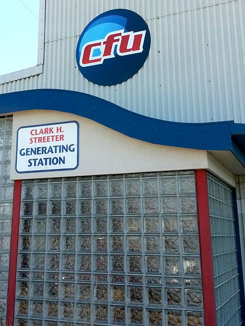 Exterior signs at CFU