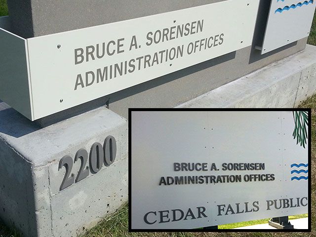 Exterior Signage for CF Administration Offices