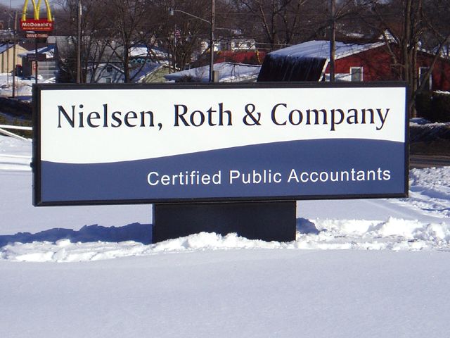 Replaced Backlit Panels for Existing Lightbox in Cedar Falls