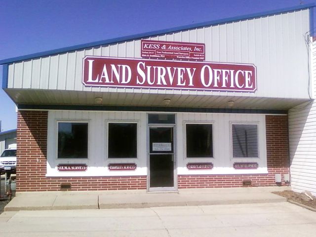 Kess & Asoociates Storefront Signage