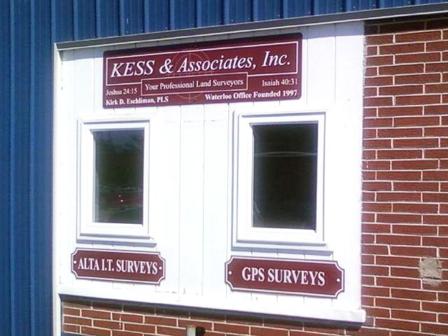 Kess & Asoociates Storefront Signage