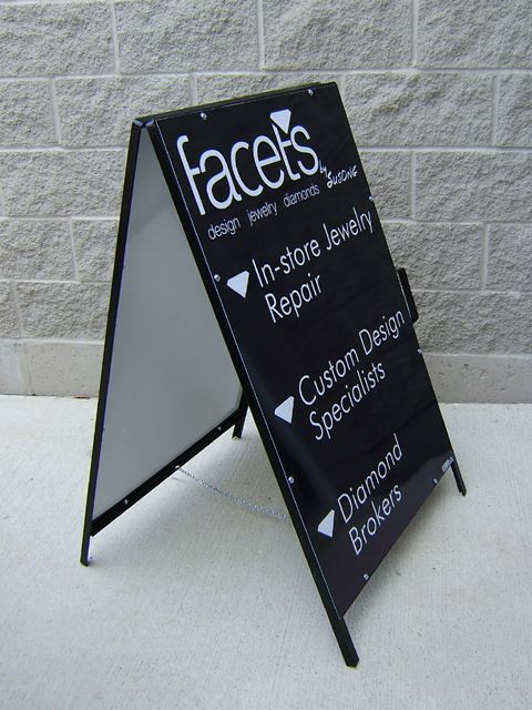 Steel A-Frame with Aluminum Panels