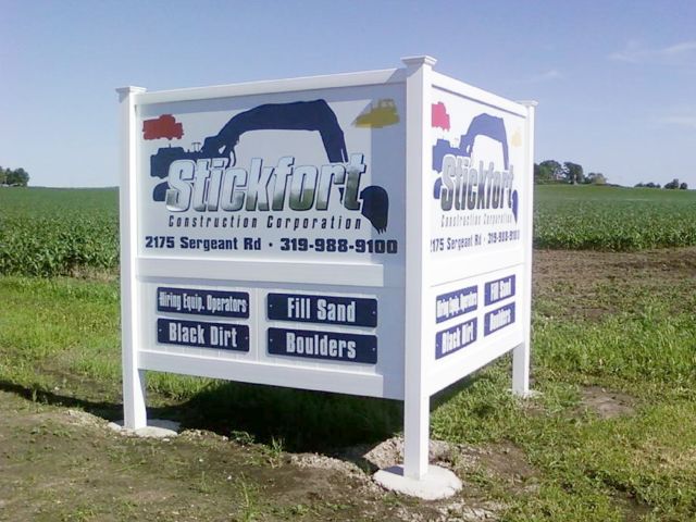 Outdoor Custom Maintenance Free PVC Post Kit