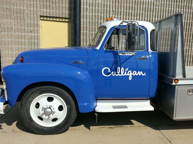 Logo applied to Vintage Truck