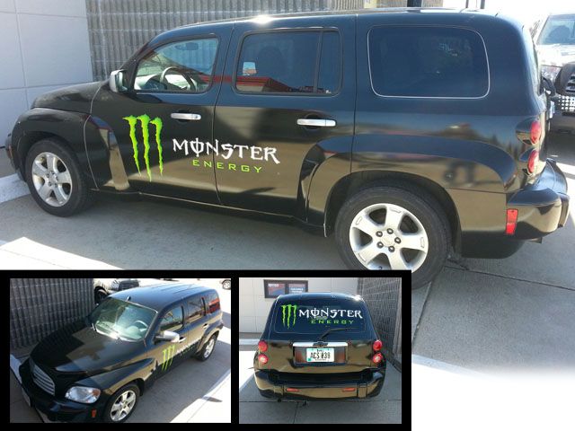 Complete Wrap on an originally white vehicle