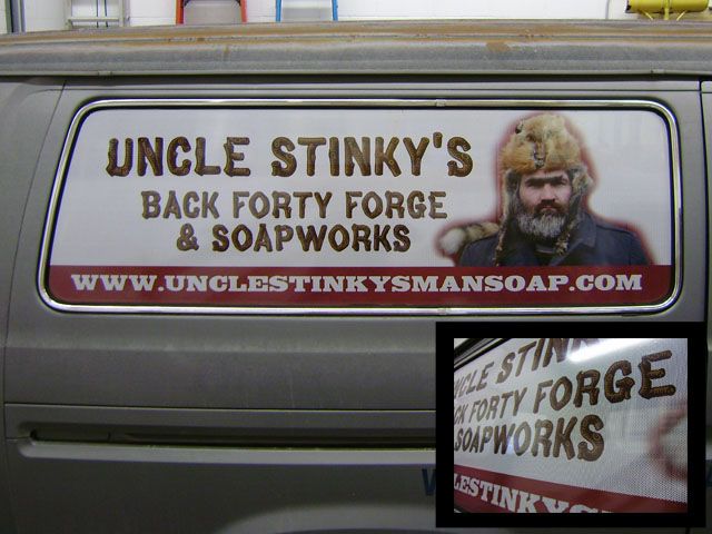 Perforated Window Decals