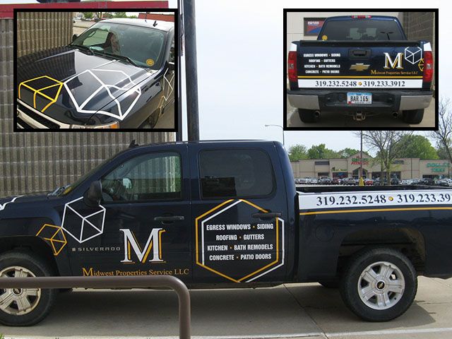 Partial Truck Wrap