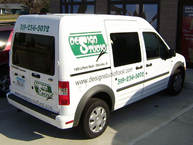 Van Graphics for Local Floral Shop