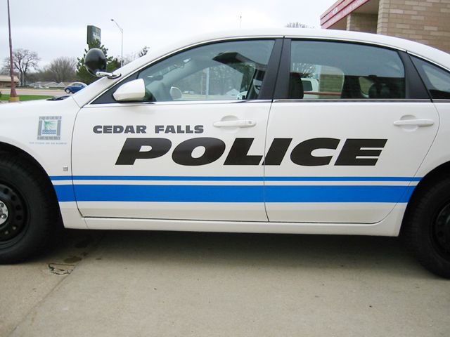 Police Vehicle Reflective Lettering