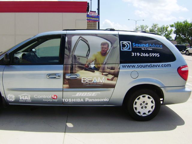 Sound Advice Partial Vehicle Wrap