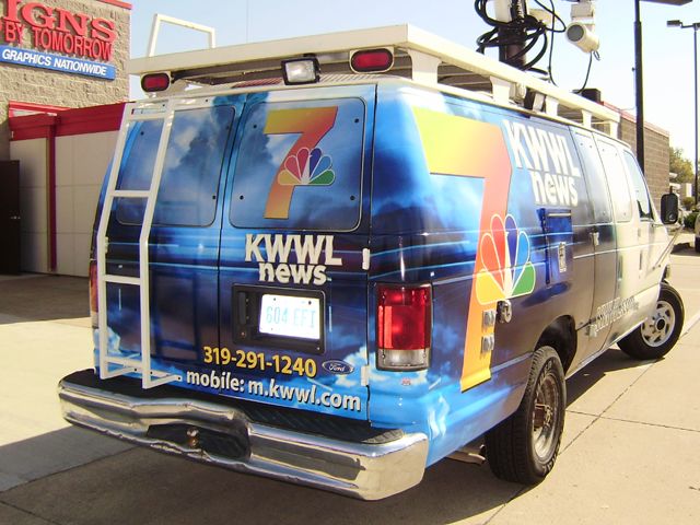 KWWL News Van, Waterloo