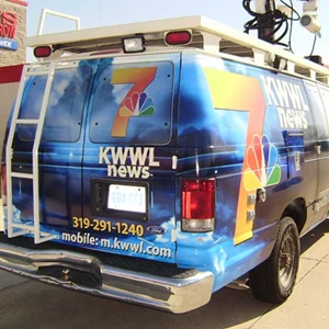 KWWL News Van, Waterloo