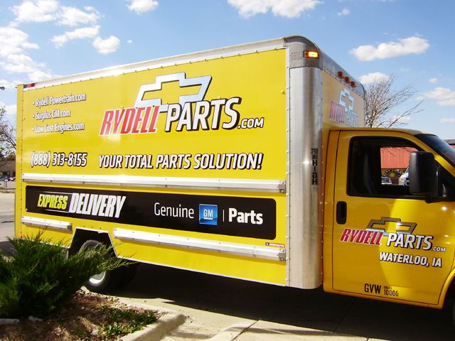 Rydell Parts truck graphics