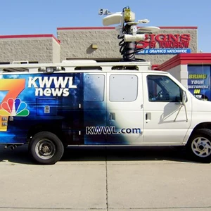 KWWL News Van Partial Wrap