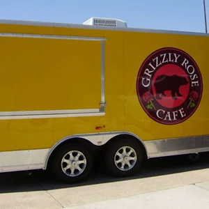 Grizzly Rose Trailer Decal