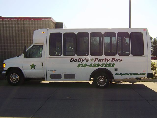 Dolly's Party Bus Vechicle Decals