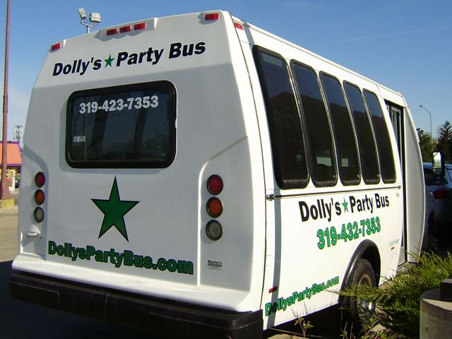 Dolly's Party Bus Vehicle Decals