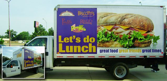 UNI Box Truck - Partial Wrap