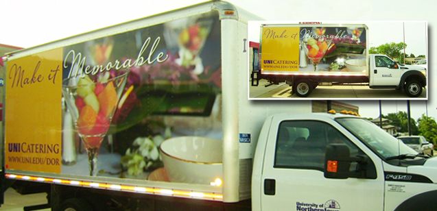 UNI Box Truck - Partial Wrap