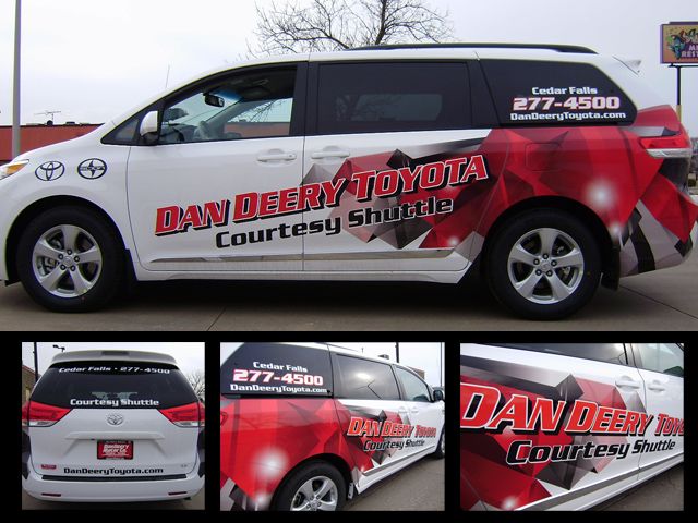 Partical Vehicle Wrap