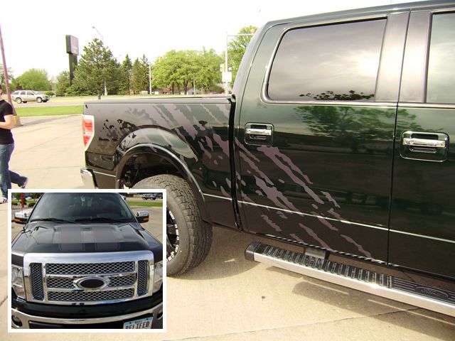 Custom Vehicle Graphics with Matte Laminate