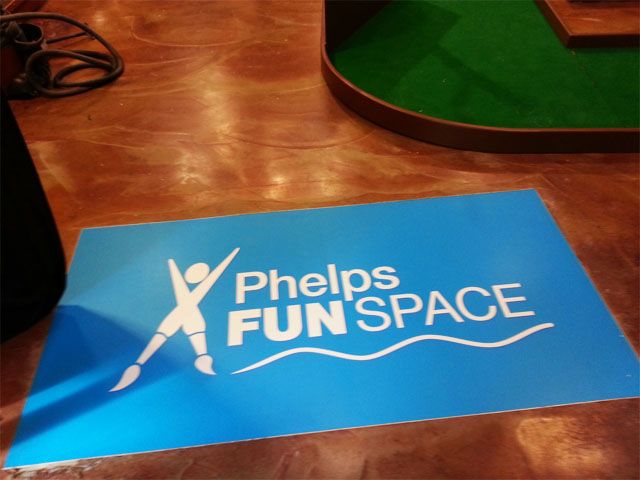 Floor Graphic with Non-Skid Lamiate